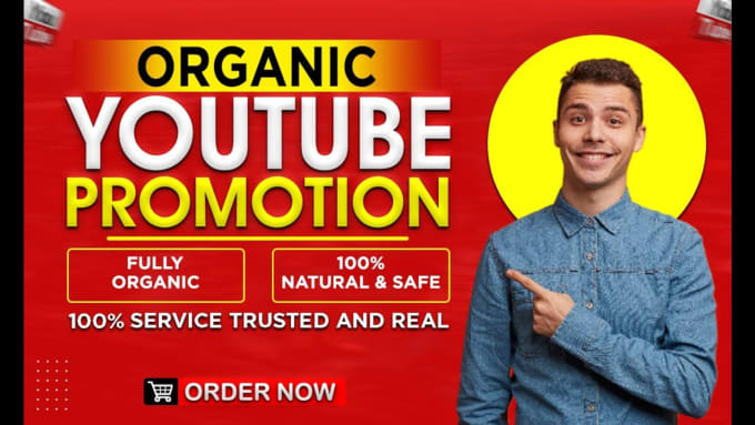 Gig Preview - Do organically youtube video promotion