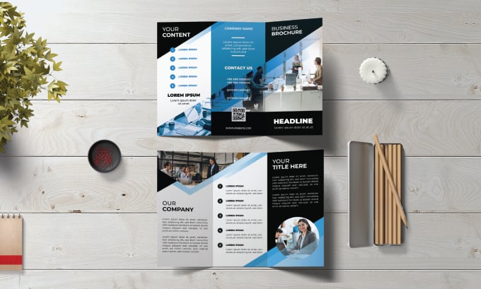 Bestseller - create a brochure design, trifold, pamphlet and door hanger