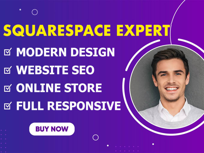 Gig Preview - Do squarespace website design and squarespace redesign