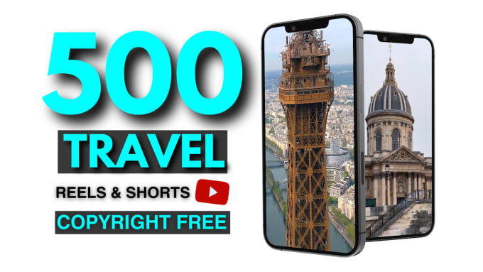 Gig Preview - Create 500 travel instagram reels and youtube shorts