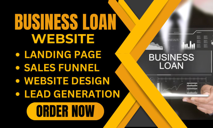 Gig Preview - Business loan loan website business loan l eads mca l eads mca website