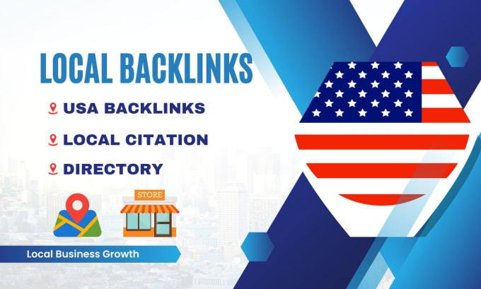 Gig Preview - Build USA local backlinks for rank your website