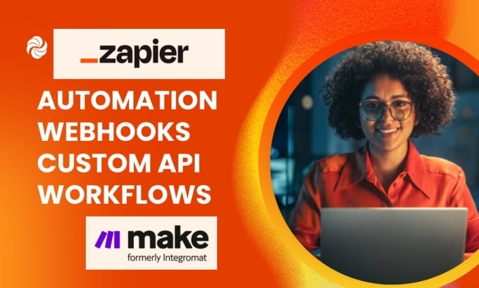 Gig Preview - Setup make com zapier n8n integromat custom api webhook automation integration