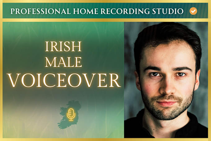 Bestseller - record an authentic irish male voice over in english