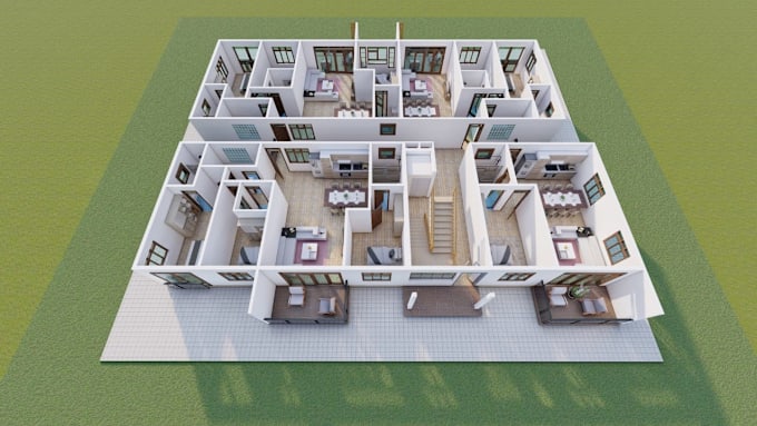 Gig Preview - Redraw floor plan for real estate agent