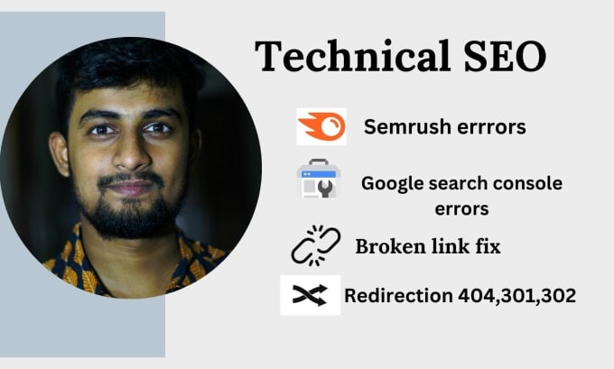 Gig Preview - Resolve gsc semrush errors fix technical SEO, indexing issues