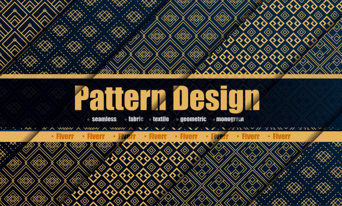 Gig Preview - Create a textile vector seamless pattern