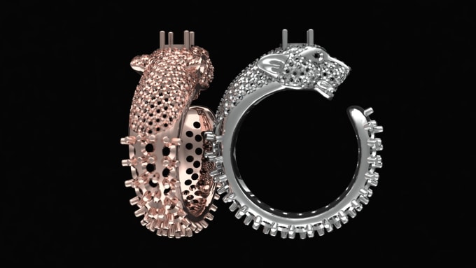 Gig Preview - Create all kind of 3d cad jewellery designs for 3d printing