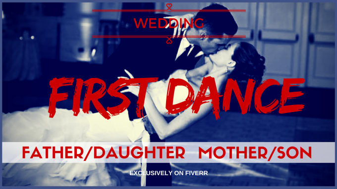 Gig Preview - Create a wedding first dance mix