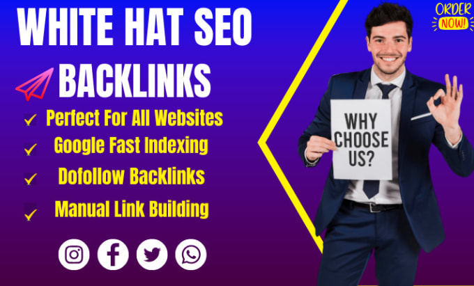 Gig Preview - Do SEO and white hat backlink strategies for any industry of lasting results