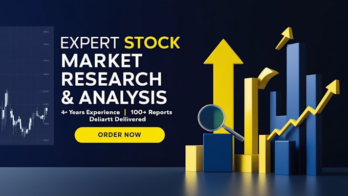 Gig Preview - Provide expert stock market research with fundamental and technical analysis