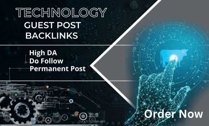 Gig Preview - Publish tech guest post with high da do follow backlinks