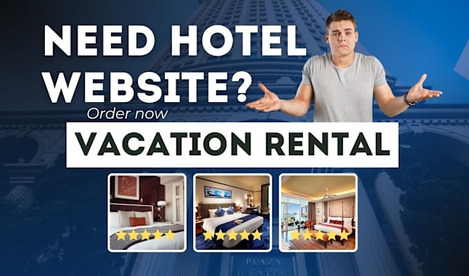 Gig Preview - Do airbnb hotel booking tour vacation rental online reservation website