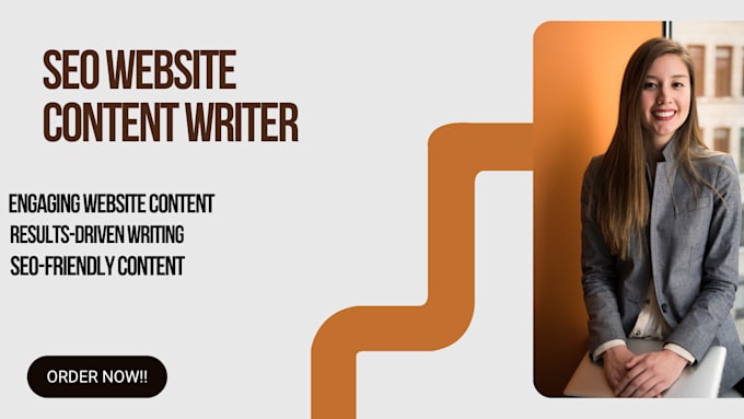 Gig Preview - Write website content for you