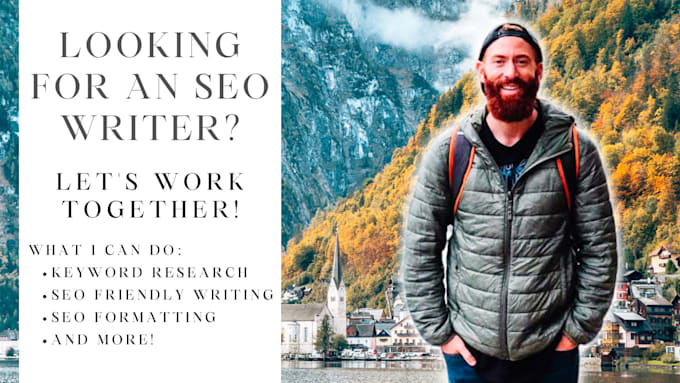 Gig Preview - Write SEO posts for your blog for 5 cents per word