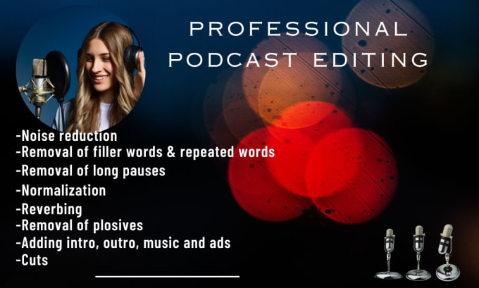 Gig Preview - Edit, mix and master your podcast audio and video