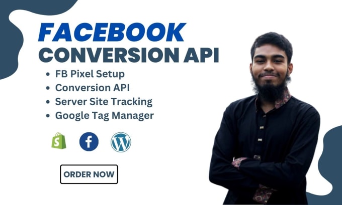 Gig Preview - Setup facebook pixel and conversion API by GTM