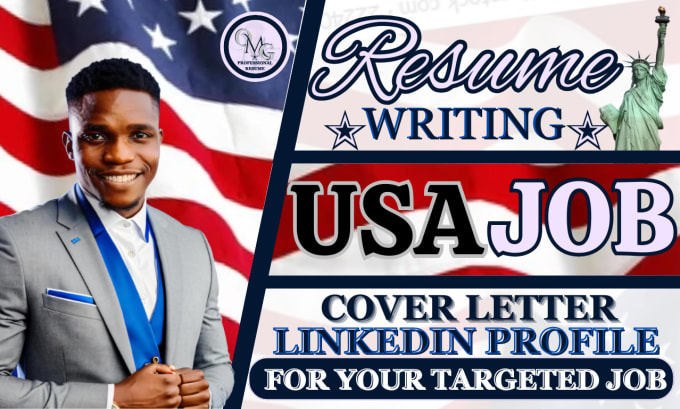 Gig Preview - Write and render a professional federal government USA job resume CV writing