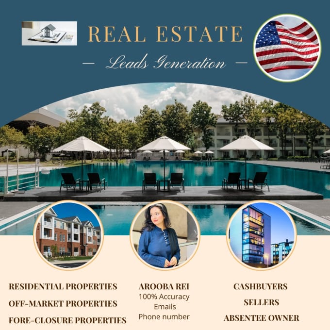 Bestseller - generate real estate lists for sellers buyers  with contacts for USA  canada