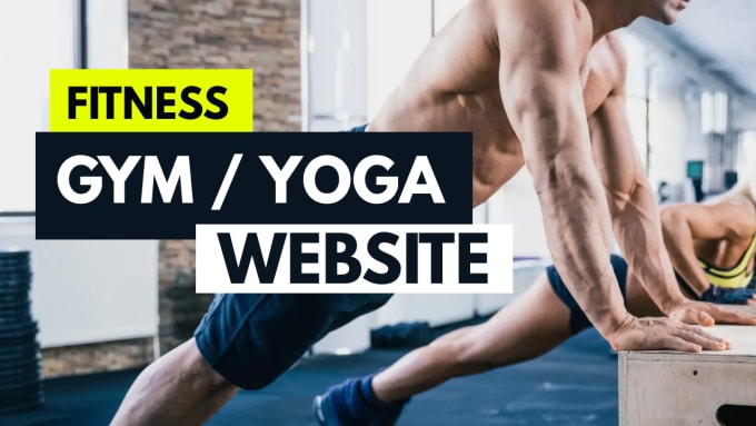 Gig Preview - Create an attractive gym, sports, workout, fitness website for personal trainer