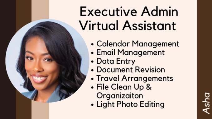 Gig Preview - Be your favorite virtual assistant