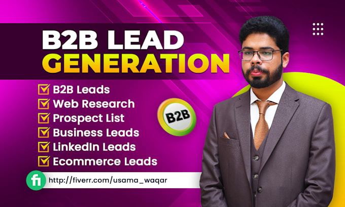 Bestseller - do b2b lead generation and prospect list building