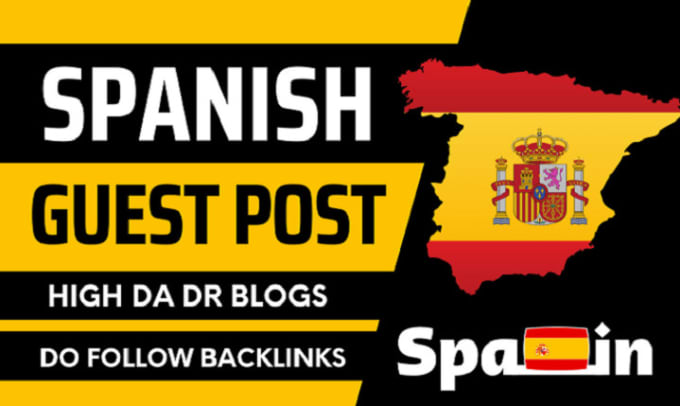 Gig Preview - Do spanish guest post with do follow backlink