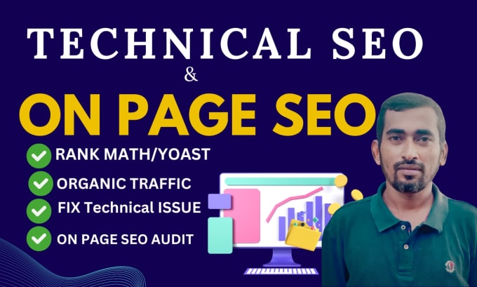 Gig Preview - Do perform onpage onsite SEO and advance technical optimization to improve score