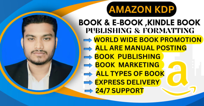 Gig Preview - Do amazon book promotions, amazon kindle book promotions, and book marketing