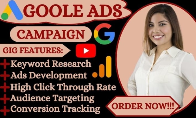 Gig Preview - Setup and manage highly profitable google ads adwords PPC campaigns