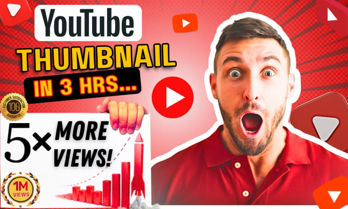 Gig Preview - Design you a great youtube thumbnail