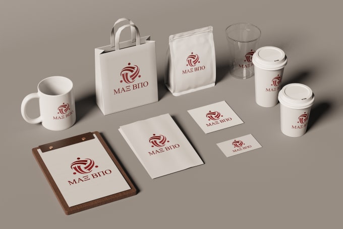 Gig Preview - Create minimalist company logo, branding kit and brand identity design