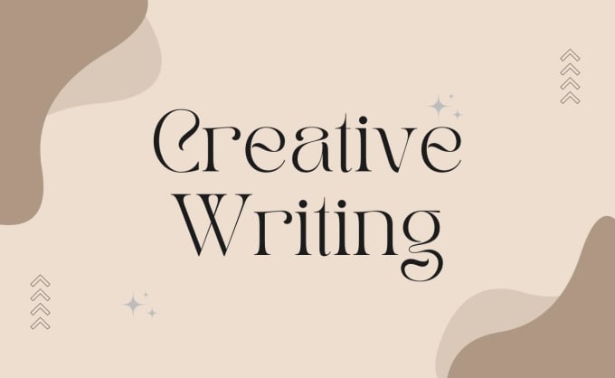 Gig Preview - Do creative writing focusing on prose and poetry