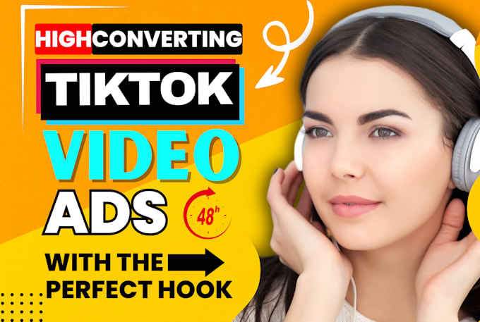 Gig Preview - Create dropshipping video ads tik tok video ads with hook