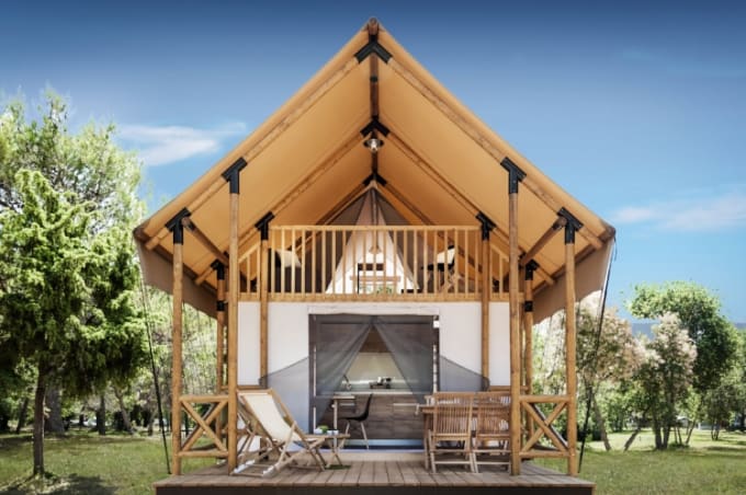 Gig Preview - Be you glamping resort consultant