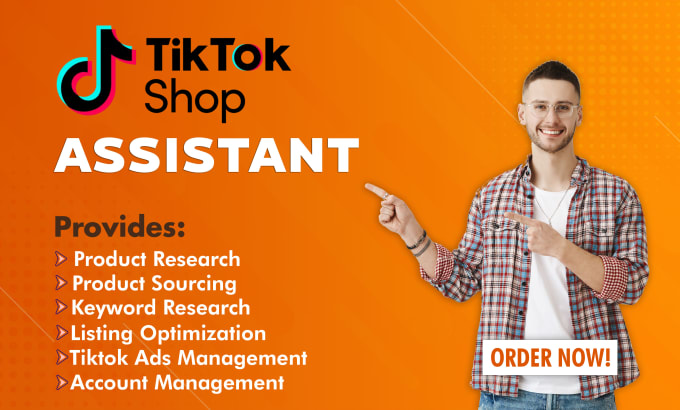 Gig Preview - Setup up tiktok shop, managing tiktok shop and ads, tiktok marketing management