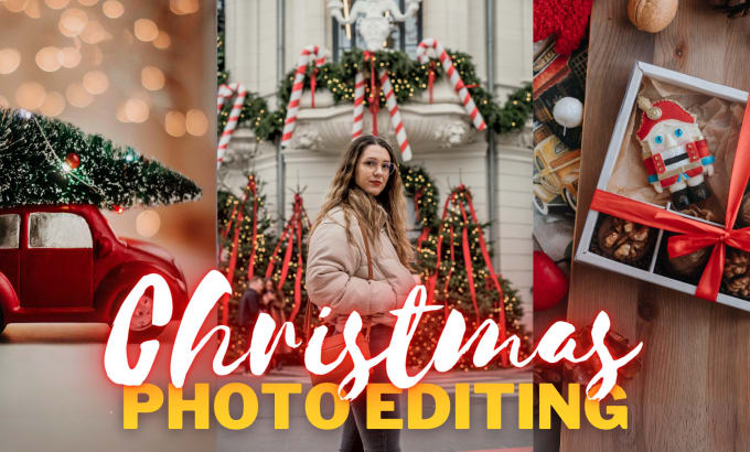 Gig Preview - Do christmas photo editing and retouching in lightroom