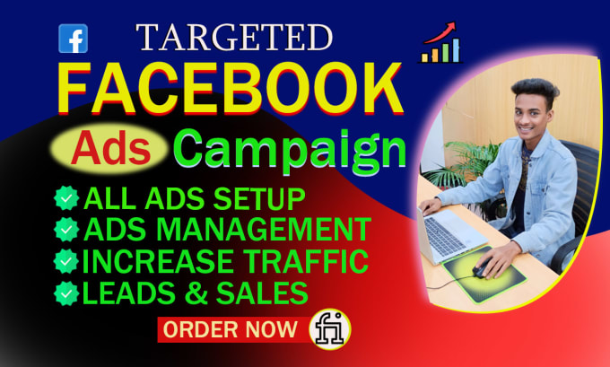 Gig Preview - Setup and manage facebook ads campaign for leads and sales