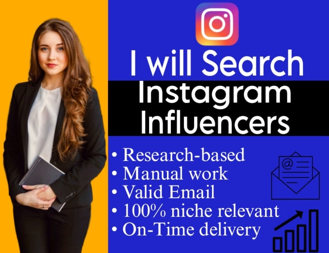 Gig Preview - Find best instagram influencers for your brand promotion