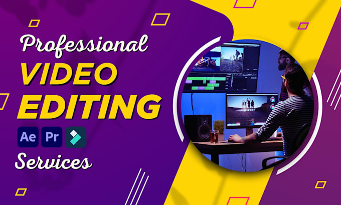 Gig Preview - Do professional video editing for youtube or any video editing