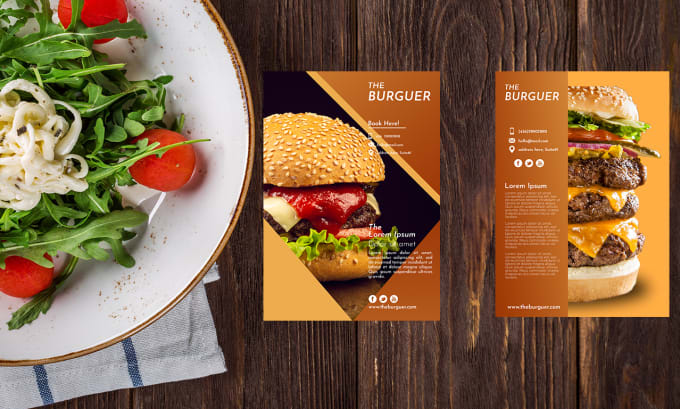 Gig Preview - Design creative vip,event,business or biz food flyer