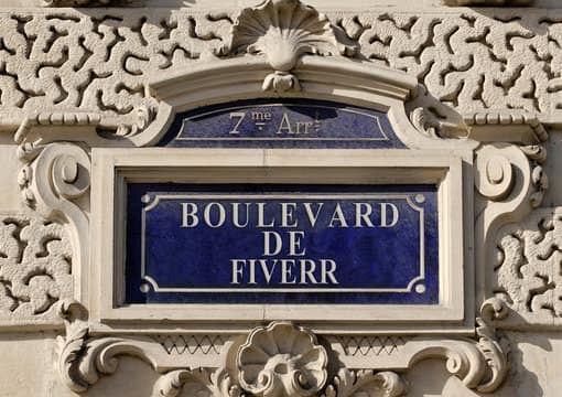 Personalise a paris road sign by Ashfairfield