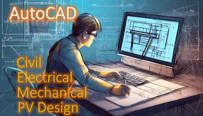 Gig Preview - Professional autocad drafting services, draw and redraw