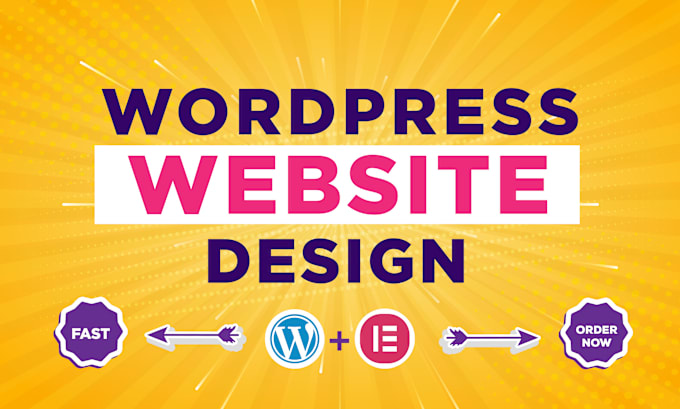 Gig Preview - Create modern responsive wordpress website design for your business