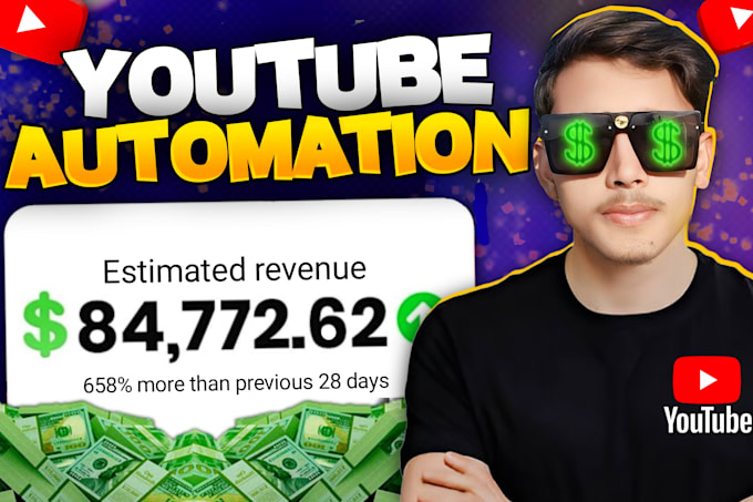 Gig Preview - Do youtube automation and cash cow videos content creator