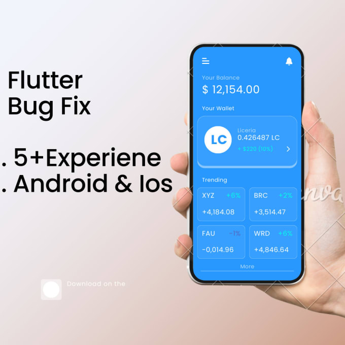 Gig Preview - Fix bug and errors in your flutter apps