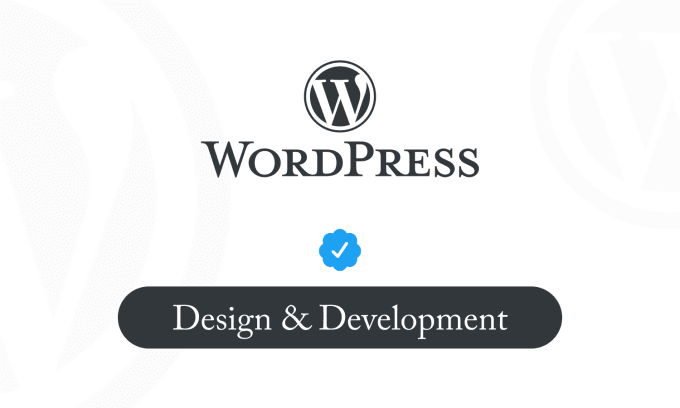 Gig Preview - Do wordpress website design and development