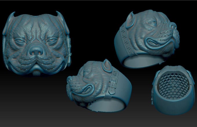 Gig Preview - 3d modelling, sculpting for 3d printing using zbrush