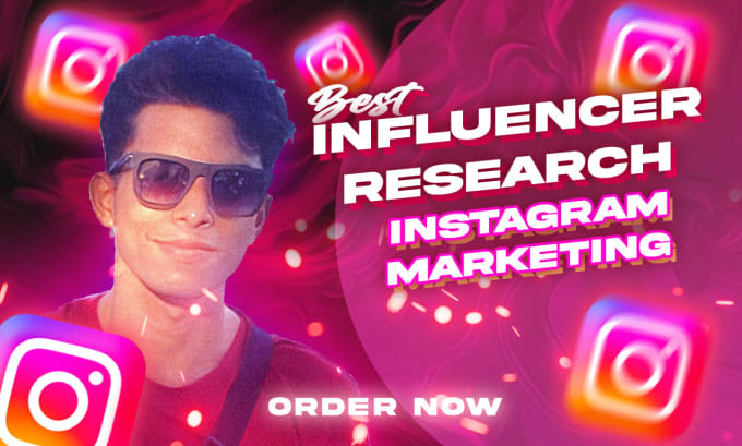 Gig Preview - Find best instagram influencer list for influencer marketing