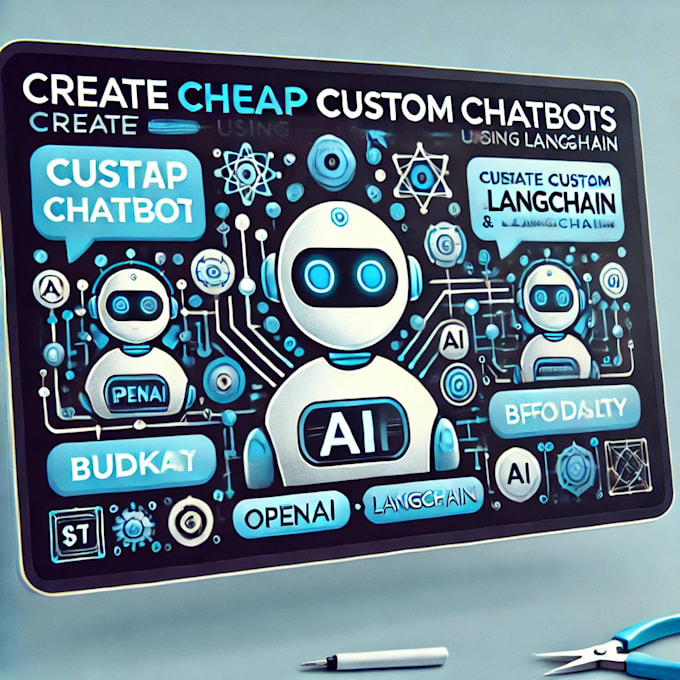 Gig Preview - Create cheap custom chatbots using openai and langchain